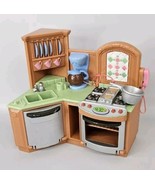 Fisher Price Loving Family Dollhouse KITCHEN UNIT Sounds Stove Oven Sink - $15.79