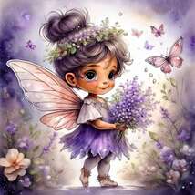 Whimsical Valentines Fairies 100 JPG Clip-art Digital Download Bundle VOL 3 - $2.99