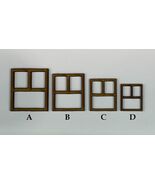Windows x10 Terrain Building Bits 28mm Laser Cut MDF FAST SHIPPING US SE... - $2.99