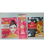 Lot of Three YESto Items! Vit. C Mask, Detox Charcoal Mask, Vit. C Booster - $12.11 CAD