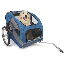 PetSafe Dog Bike Trailer Happy Ride L Blue - £237.59 GBP