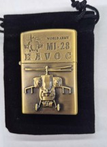 Sharp Brass Kantai World Army M1 Havoc Helicopter Lighter W/Raised Detail - $12.30