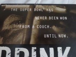 Coca Cola Super Bowl Cardboard Ad Sign to Win Tickets 1996 - £2.13 GBP