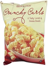 2 Bags Trader Joe&#39;s Exclusive Crunchy Curls A Tasty Lentil &amp; Potato Snack 6 Oz - £15.81 GBP