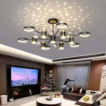 Light Luxury Chandelier Nordic Star Lamp Combination Whole House Package - $774.20