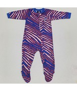 NFL Buffalo Bills Zubaz Baby Sleeper One Piece Outfit Size 3/6 Month - $34.41 CAD