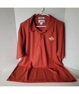 New Tri-Mountain Men&#39;s Size XL Red Polo Short Sleeve Shirt  - $94.08 MXN