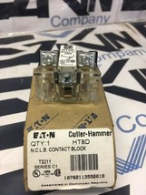 Cutler-Hammer HT8D N.C.L.B. Contact Block  - $9.50