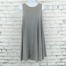 Forever 21 Dress Womens XS Gray Sleeveless Scoop Neck Rayon Tank Dress S... - $19.89