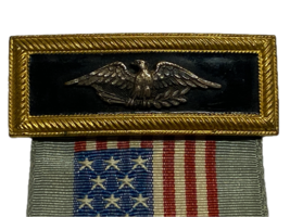 GRAND ARMY OF THE REPUBLIC, TYPE IVa, COMMANDER, CIVIL WAR VETERANS, BADGE - $125.00