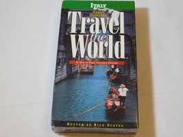 Italy Venice Florence Travel the World Hosted by Rick Steves VHS Tape New - £10.08 GBP
