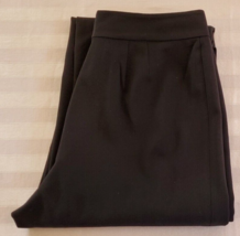 St John Collection Black Virgin Wool Dress Pants  Misses Size 4 - £31.28 GBP