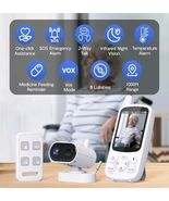 Elderly Monitor with Camera and Audio, Call Button/2 Way Talk Room Monit... - $64.34