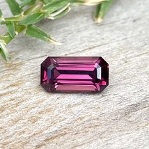Ceylon Natural Purple Pink Spinel | Emerald Cut | 9.84x5.14 mm | 2.00 Carat | Lo - £535.25 GBP