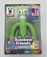 PhatMojo Rainbow Friends Green 5.25&quot; Action Figure Tongue Feature Varian... - $511.29 MXN