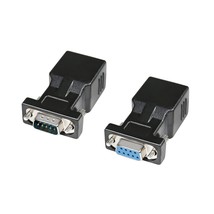 DTech RS232 DB9 to RJ45 Serial Adapter DB-9 Female to RJ-45 Female and DB9 Male  - £15.17 GBP