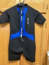 O&#39;Brien Junior Wet Suit Scuba Diving Size 12 Blue - £14.19 GBP