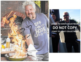 Guy Fieri Diners Drive ins and Dives Signed 8x10 Photo Proof COA autographed - £58.18 GBP