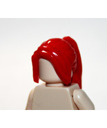 Red Female Hair With Pony Tail For Minifigure US - $56.96 MXN