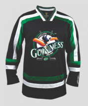 Guinness Toucan Hockey Jersey Black and Green g3007 - £63.95 GBP