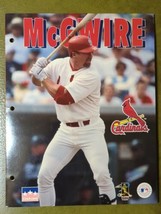 Vintage 1998 Starline Mark McGwire St Louis Cardinals School Folder Unused MLB - £4.74 GBP