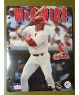 Vintage 1998 Starline Mark McGwire St Louis Cardinals School Folder Unus... - £4.70 GBP