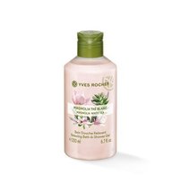 YVES ROCHER Relaxing Bath &amp; Shower Gel - Magnolia White Tea Relaxing - £11.34 GBP