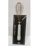 Kitchen Bling Rhinestones Handle Wisk Utensil Gold Silver New - $45.86 CAD