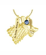 Wolf Clan Cremation Ash Urn - Love Charms™ Option - $39.95