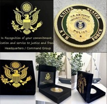 MP- MILITARY POLICE Office Department CHALLENGE COIN USAF - £21.13 GBP