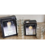 Float Candle Oneida Set Of 2 Laquered Brass Jacket 5 Inches High - $15.91 CAD