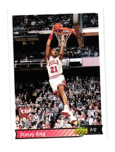 1992 Upper Deck #285 Stacey King Chicago Bulls - £2.35 GBP