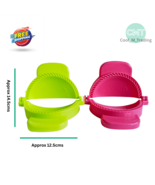 Curry Puff Mold Maker – Pink &amp; Green Plastic Pastry Press Kitchen Tool -... - €22,12 EUR