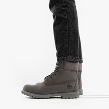 Timberland Women&#39;s  6&#39;&#39; Inch  Premium Md Grey Nubuck Boot A22ZH ALL SIZES - £97.21 GBP