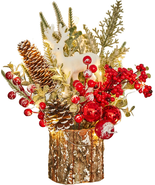 Xmas Decor Small Christmas Tree with Lights - Artificial Tabletop Lighte... - €31,02 EUR Xmas Decor Small Christmas Tree with Lights - Artificial Tabletop Lighte... - €31,02 EUR