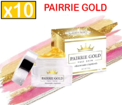 10X PAIRRIE GOLD Full Skin Care Whtiening Skin Reduce Acne Dark Spots anti Aging - £79.89 GBP