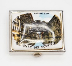 Pillbox Miniature Venezia Ponti Dei Sospiri Venice Italy - £37.13 GBP