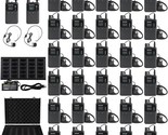 Wireless Tour Guide System 2 Transmitters 30 Receivers 1 Charger 1 Stora... - $1,646.99