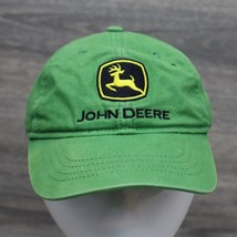 John Deere Brand Hat Toddler One Size Cap Casual Green Yellow Farm Country - £17.82 GBP