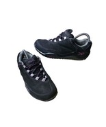 Kuru Chicane Black Purple Suede Walking Hiking Comfort Shoe Womens Size 9.5 - $78.17 CAD