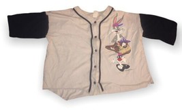 Looney Tunes 1994 Sun Sportswear Large Button Up Shirt (Runs Small) Vintage - $27.83