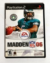 Madden NFL 06 (Sony PlayStation 2, 2005) Tested &amp; Works - £3.88 GBP