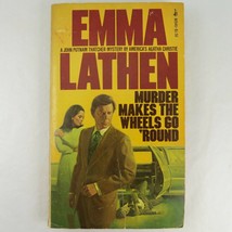 Murder Makes the Wheels Go Round Emma Lathen Pocket 1976 Paperback Roger Kastel - £15.49 GBP