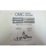 1987 Omc Johnson Evinrude 100 Commerciale Modelli Parti Catalogo Manuale... - £11.97 GBP