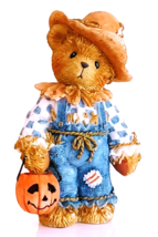 2001 Cherished Teddies Tom &quot;Your Smile Is A Treat&quot; Enesco #884588 Scarecrow Bear - £10.63 GBP