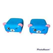 Shopkins McDonald&#39;s 2018 Blue Ottoman X2 by Moose Happy Meal Toys - £4.64 GBP