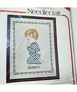 Bucilla Creative Needlecraft Cross Stitch Kit 3118 Childs Bedtime Pray R... - £6.33 GBP