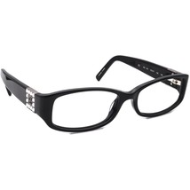 Luxe Eyeglasses 349 001 Swarovski Elements Black Rectangular Frame 53[]17 135 - £36.18 GBP