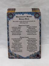 Warhammer Underworlds Deathgorge Malevolent Masks (32) Card Rivals Deck ... - $18.70