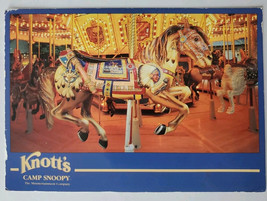 Postcard Knott&#39;sCAMP SNOOPY Americana Carousel Inside Mall Of America 19... - £3.70 GBP